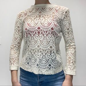 Banana Republic Lace Top